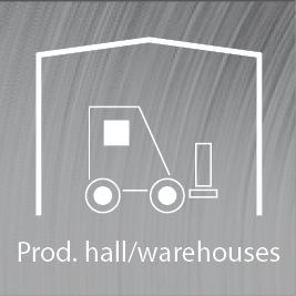Production hall & warehouses
