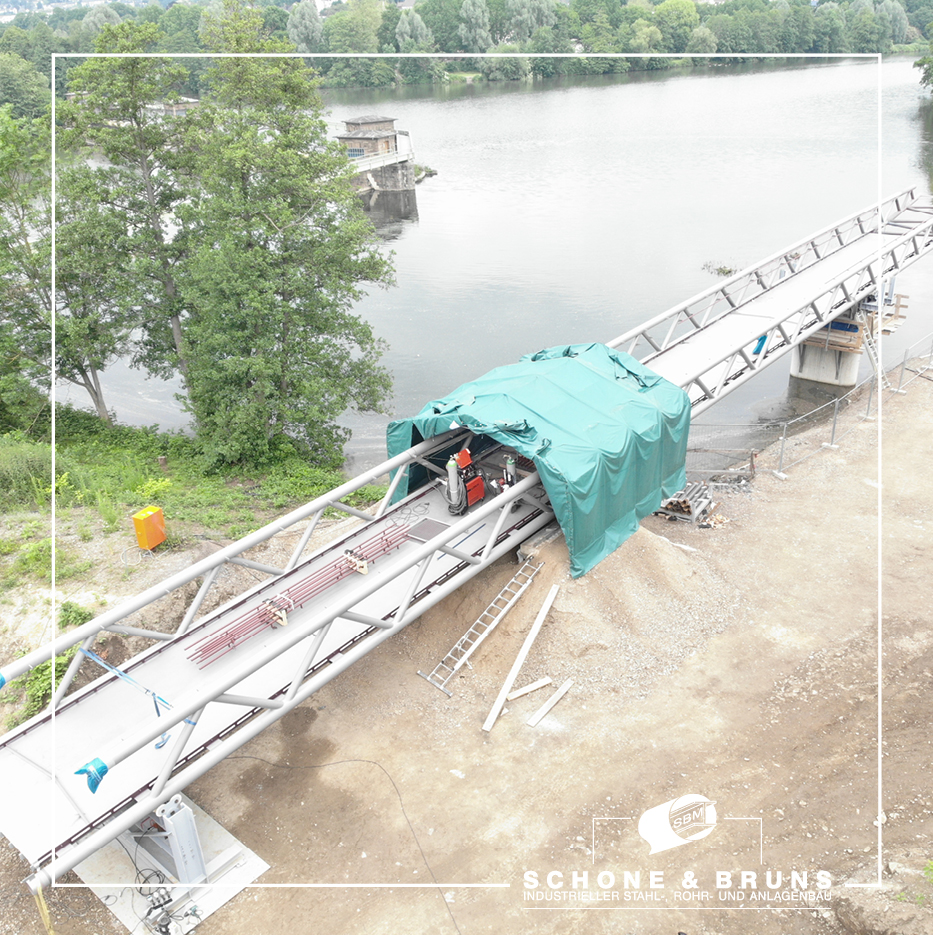 Projekt: Bau einer Fuß- und Radwegbrücke in Hagen