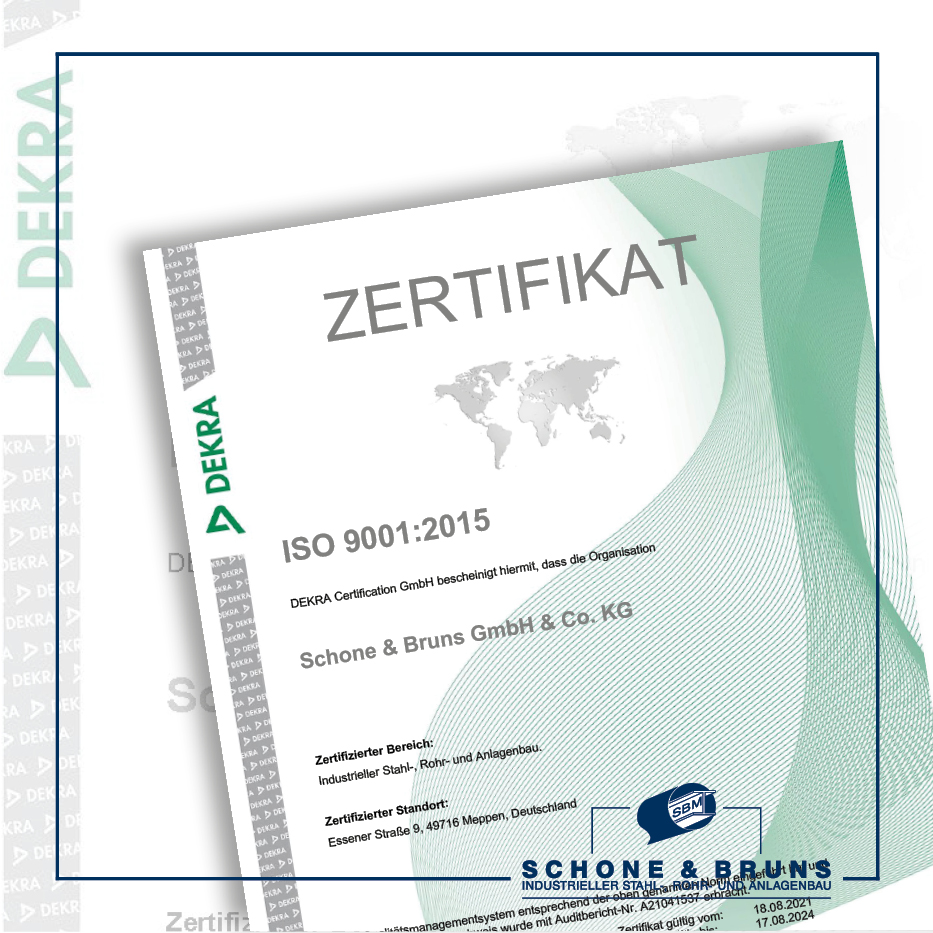 Zertifizierung - ISO 9001:2015